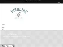 Sites similar to highlineclothing.co