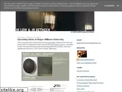 Sites similar to highlowbetween.blogspot.com