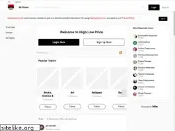 Sites similar to highlowprice.tribe.so