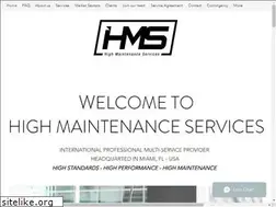 Sites similar to highmaintenanceservices.com
