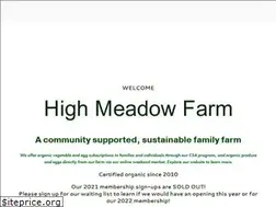Sites similar to highmeadowfarmcsa.com