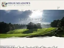 Sites similar to highmeadowscountryclub.com