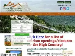 Sites similar to highmountaincabinrentals.com