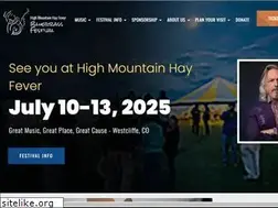 Sites similar to highmountainhayfever.org