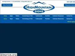 Sites similar to highmountainsigns.com