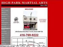 Sites similar to highparkmartialarts.ca