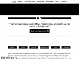 Sites similar to highparknailspa.com