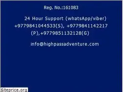 Sites similar to highpassadventure.com