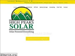 Sites similar to highpeakssolar.com