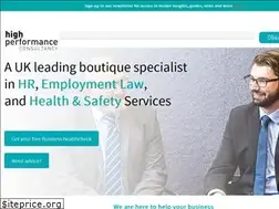 Sites similar to highperformanceconsultancy.com