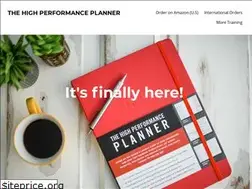 Sites similar to highperformanceplanner.com