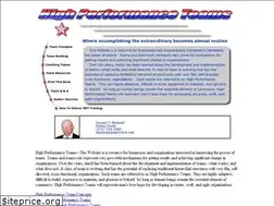 Sites similar to highperformanceteams.org