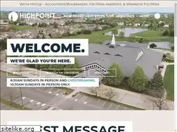 Sites similar to highpointchurch.org