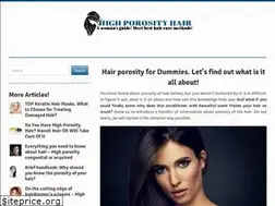 Sites similar to highporosityhair.com