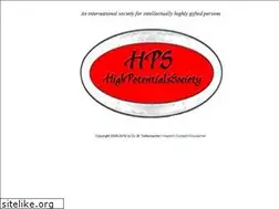 Sites similar to highpotentialssociety.org