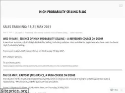 Sites similar to highprobabilityselling.blog