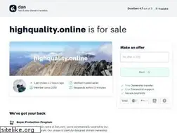 Sites similar to highquality.online