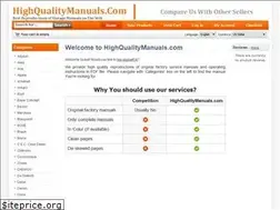 Sites similar to highqualitymanuals.com