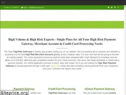 Sites similar to highriskgateways.in