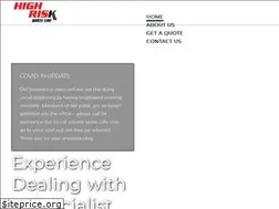 Sites similar to highriskinsurancequoteline.com