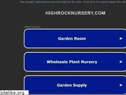 Sites similar to highrocknursery.com