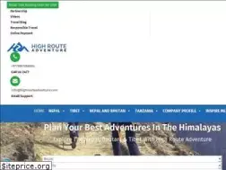 Sites similar to highrouteadventure.com