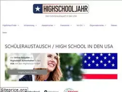 Sites similar to highschooljahr-usa.de