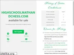 Sites similar to highschoolmathandchess.com