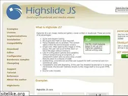 Sites similar to highslide.com