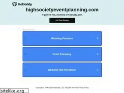 Sites similar to highsocietyeventplanning.com