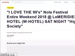 Sites similar to highsocietynola.com