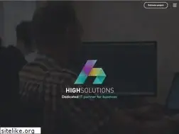 Sites similar to highsolutions.org