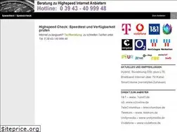Sites similar to highspeed-check.de