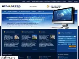 Sites similar to highspeedsolutions.com
