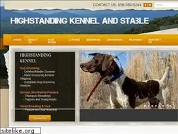 Sites similar to highstandingkennel.com
