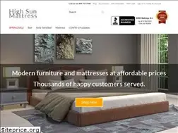 Sites similar to highsunmattress.com