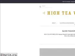Sites similar to highteawithmrswoo.com.au