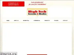 Sites similar to hightechscreensandshades.com