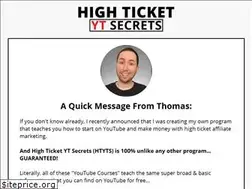 Sites similar to highticketyt.com