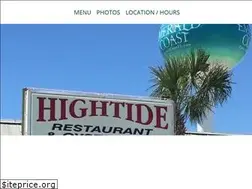 Sites similar to hightiderestaurant.com