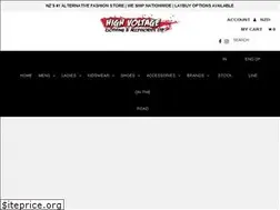 Sites similar to highvoltageclothing.com