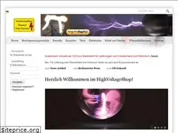 Sites similar to highvoltageshop.com