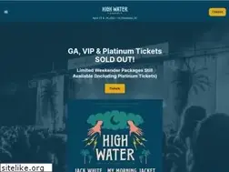 Sites similar to highwaterfest.com