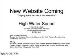 Sites similar to highwatersound.com