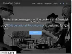 Sites similar to highwavecapital.com