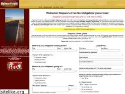 Sites similar to highwayfreight.com