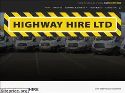 Sites similar to highwayhire.co.uk
