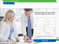 Sites similar to highwaytitleloans.com