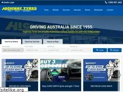 Sites similar to highwaytyres.com.au