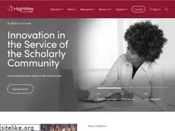Sites similar to highwire.stanford.edu